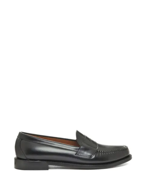 Sebago Cayman leather penny loafers Black 74128UW902