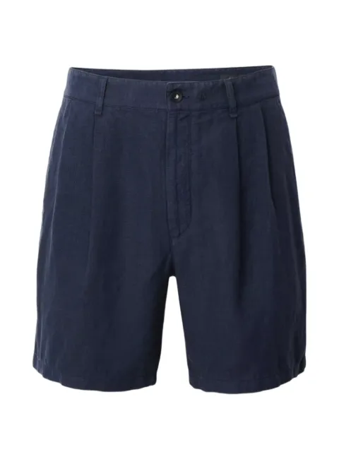 rag & bone Jackson pleated-design shorts Blue RV9526S9MLN00SAL