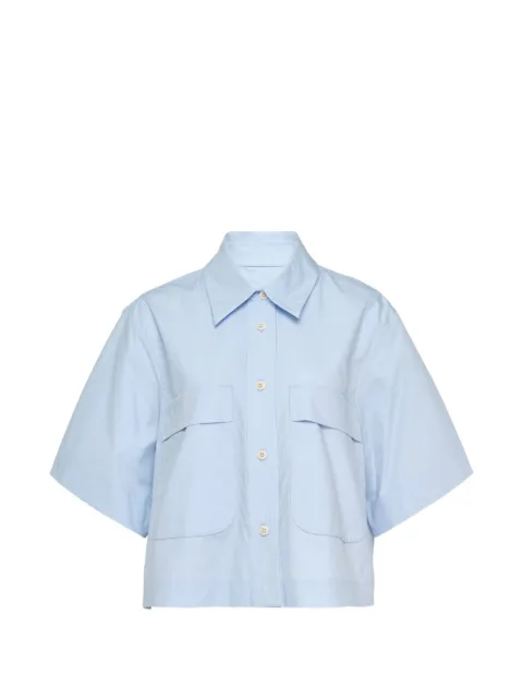 Lee Mathews Gilbert short-sleeve shirt Blue M2601TO32500LIGHTBLUE