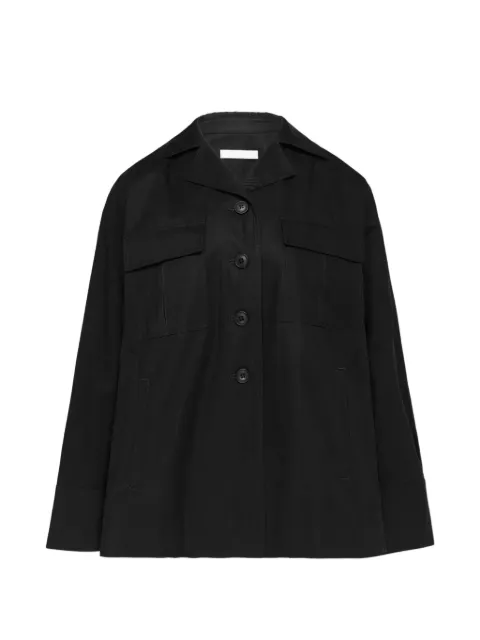 Club21 Collection Thea cotton jacket Black THEJPL020BLACKSS26