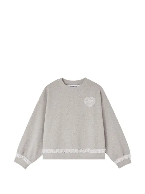 GANNI sweatshirt in grey isoli Grey A1060070