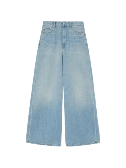 GANNI Mari wide-leg jeans Blue A1190018