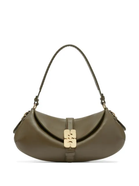 GANNI B-Kat bag Green C2050001