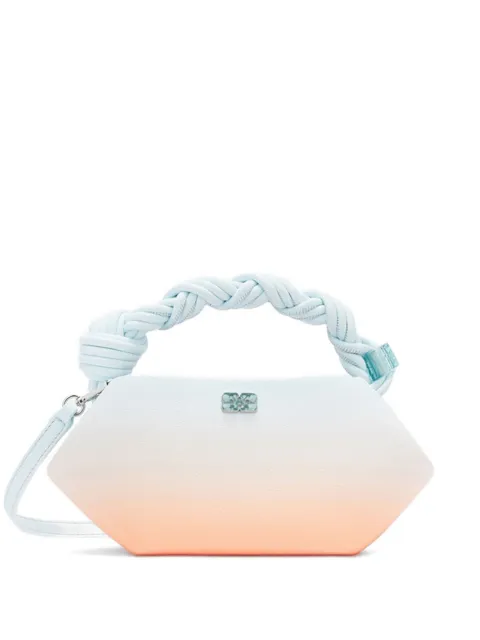 GANNI Bou gradient shoulder bag Blue C2100003