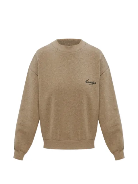 FEAR OF GOD ESSENTIALS logo-print sweater Neutrals 192SP265561FW