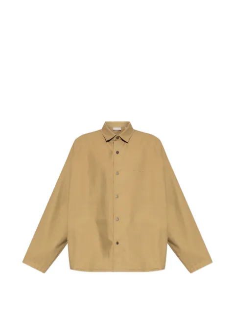 FEAR OF GOD ESSENTIALS Essentials logo-embroidered jacket Neutrals 192SP266953F