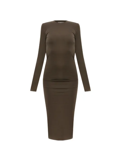 FEAR OF GOD ESSENTIALS Essentials long-sleeve dress Brown 125SP267442FW