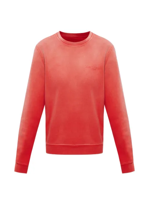 Maison Margiela logo-embroidered sweatshirt Red S29GU0086S25520