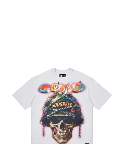 GODSPEED Badges of Honor T-shirt White GS166