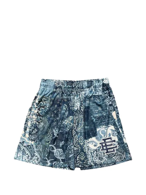 ERIC EMANUEL paisley-print shorts Blue EE349