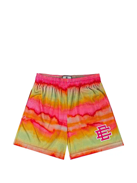 ERIC EMANUEL EE logo-print shorts Pink EE350