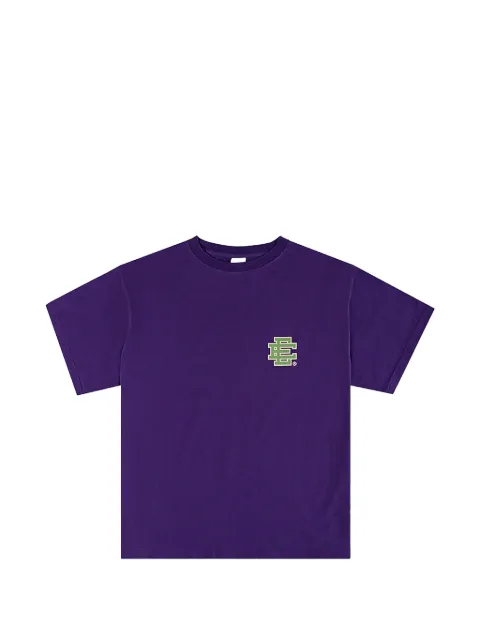 ERIC EMANUEL logo-print T-shirt Purple EE356