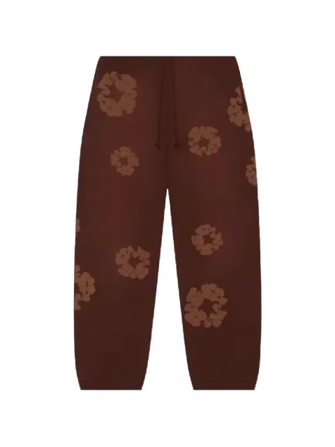 Denim Tears Cotton Wreath track pants Brown DT592