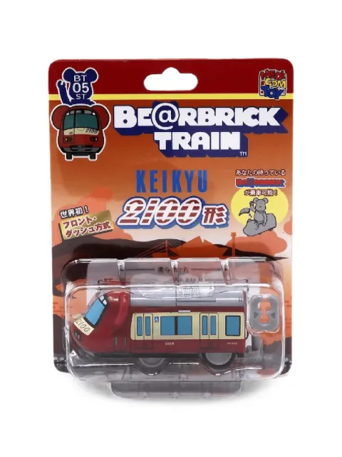 MEDICOM TOY Keikyu 2100 Series Be@rbrick train figure Red MEDI3090