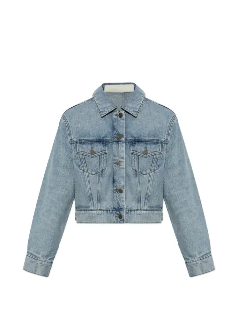FEAR OF GOD ESSENTIALS Essentials cropped denim jacket Blue 202SP265041FW