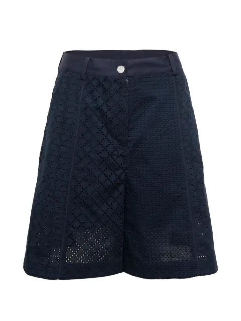 3.1 Phillip Lim broderie-anglaise bermuda shorts Blue S26151397BRN
