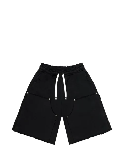 GODSPEED distressed carpenter shorts Black GS169