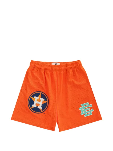 ERIC EMANUEL Houston Astros mesh shorts Orange EE352