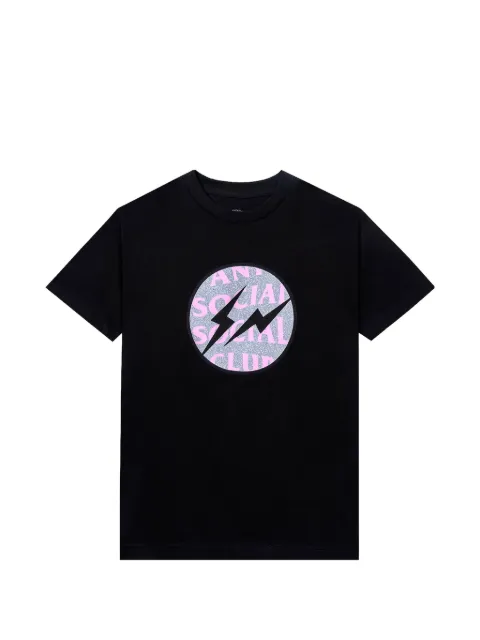 Anti Social Social Club Fragment Called Interference T-shirt Black ASSC056