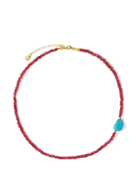 Ottoman Hands Felice beaded necklace Gold BEA4727B17AN