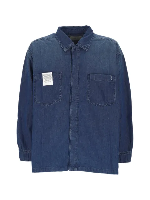 ICON DENIM Seth patch-pocket denim shirt Blue SETHID8877