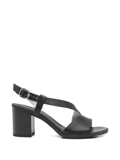 NERO GIARDINI buckle-fastening crossover-strap sandals Black E410440D100
