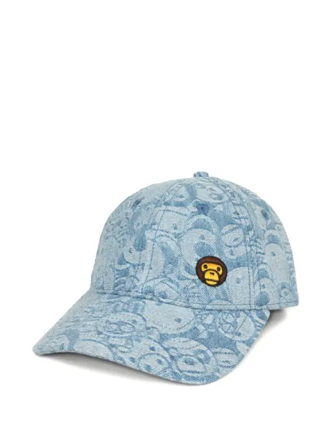 *BABY MILO® STORE BY *A BATHING APE® embroidered-logo cap Blue 0MXCPW4466XXQ