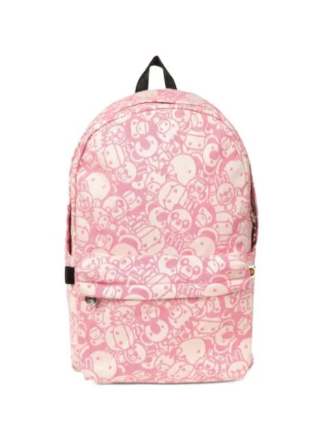 *BABY MILO® STORE BY *A BATHING APE® Baby Milo & friends backpack Pink 0MXBGW4439XAQ