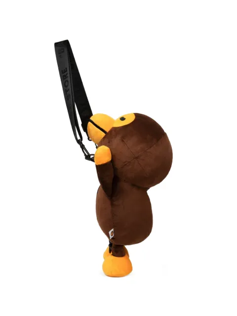 *BABY MILO® STORE BY *A BATHING APE® Baby Milo plush backpack Brown 0MXBGW4440XXQ