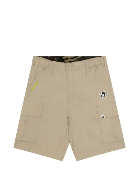 AAPE BY *A BATHING APE® Moonface logo cargo shorts Neutrals AAPSPMB695XXO