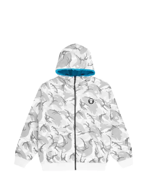AAPE BY *A BATHING APE® Camo reversible hoodie Blue AAPSWM3836XXH