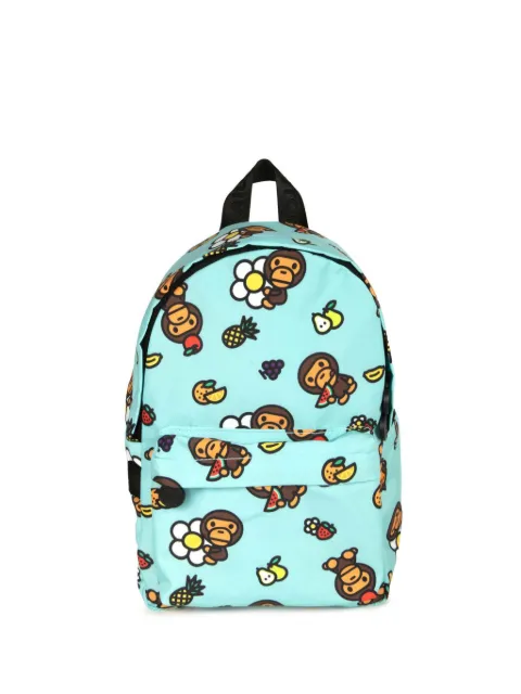 *BABY MILO® STORE BY *A BATHING APE® Baby Milo graphic-print backpack Blue 0MXBGW4278XXQ