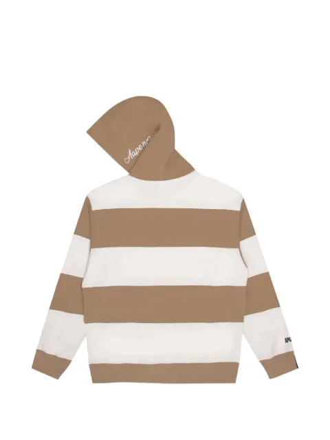 AAPE BY *A BATHING APE® striped hoodie Neutrals AAPSWM3818XXH