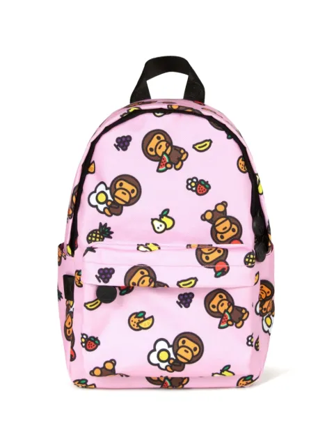 *BABY MILO® STORE BY *A BATHING APE® small Baby Milo Camo backpack Pink 0MXBGW4279XXQ