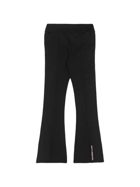 AAPE BY *A BATHING APE® Moonface flared trousers Black AAPPTW6971XXK