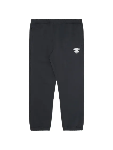 AAPE BY *A BATHING APE® graphic print trousers Black AAPPTM6983XXK