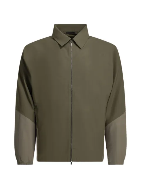Goldwin Hyperdense Taffeta U/S Right zip-up jacket Green GL16140SD