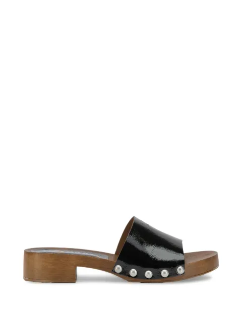 Copenhagen CPH798 studded patent leather mules Black CPH798