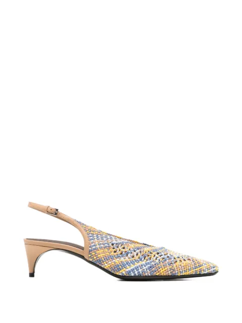Bernadette Lolo woven slingback pumps Neutrals HS26SHOESBLOLO