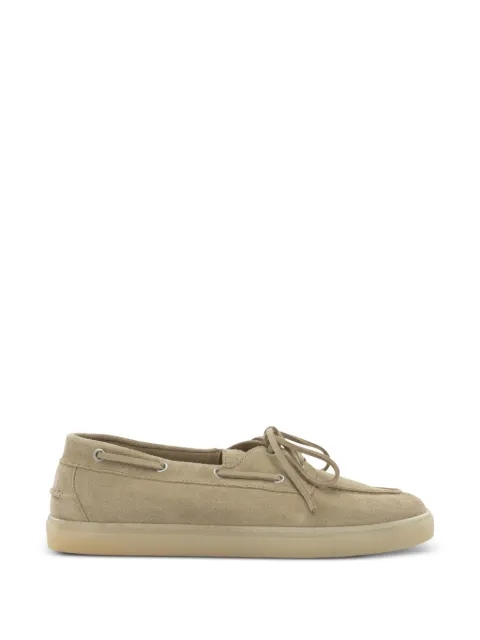 Copenhagen Studios lace-up suede loafers Neutrals S6CPH160MCPH05SCR