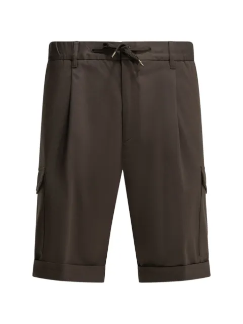 Herno pleated cargo shorts Brown PT000187U13286S