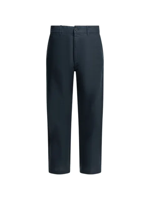 NN07 Aden straight-leg linen chinos Blue 2541454160