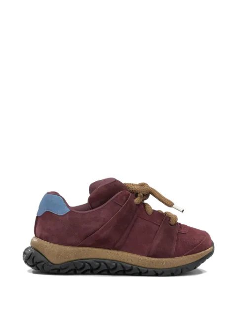 Birkenstock Goerlitz 1774 panelled suede sneakers Red 1033210