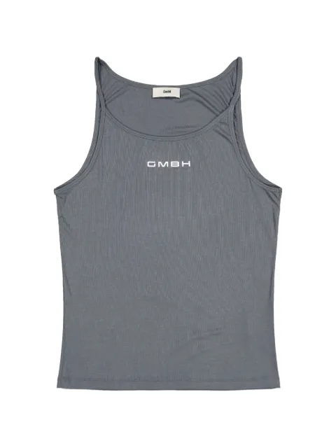 GmbH logo-print tank top Grey VEST3KILI