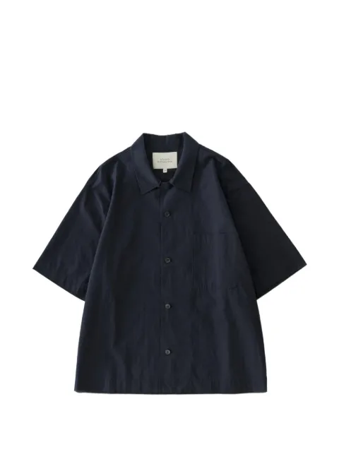 Studio Nicholson Agios chest-pocket shirt Blue SNAGIOS