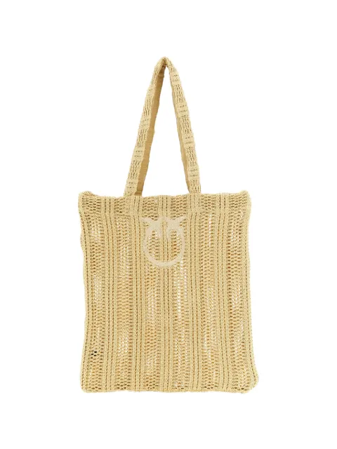 PINKO Easy logo-detail shoulder bag Neutrals 106728A39Y