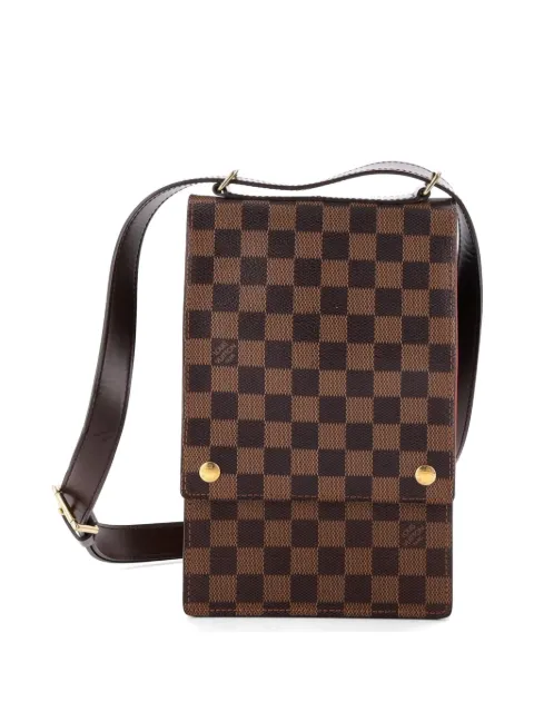 Louis Vuitton Pre-Owned Portobello Messenger Damier crossbody bag Brown V33NQVYH38JHM1RU