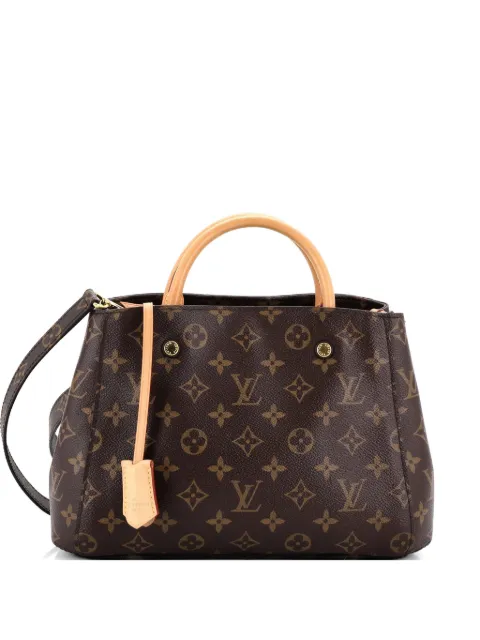 Louis Vuitton Pre-Owned Montaigne Handbag Monogram Canvas BB satchel Brown WZQBFCGB0ZG6O2AS