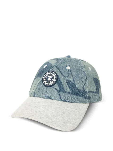 AAPE BY *A BATHING APE® AAPEUNVS camo cap Blue AAPCPM5386XXQ