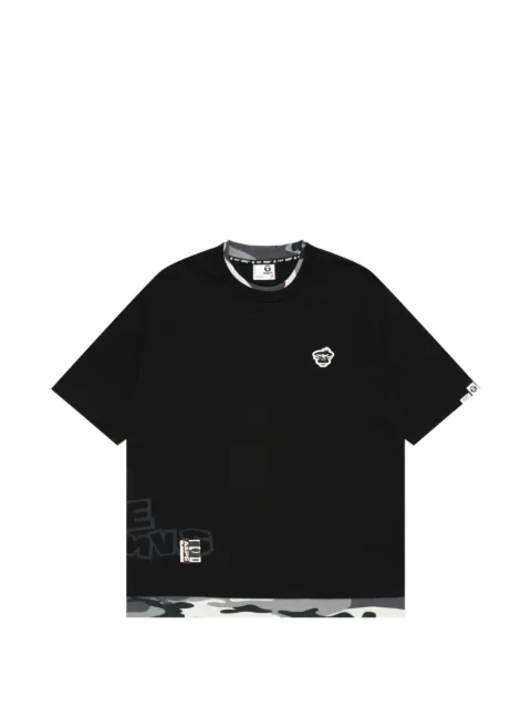 AAPE BY *A BATHING APE® AAPEUNVS graphic-print T-shirt Black AAPTEM1738XXP